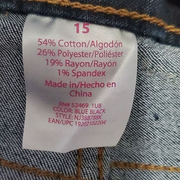 NOBO Dark Wash High Rise Buttoned Fly Straight Leg Jeans - Picture 10 of 10